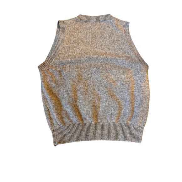 Brandy Melville Grey Wool Blend Sweater Vest One Size - Picture 4 of 6